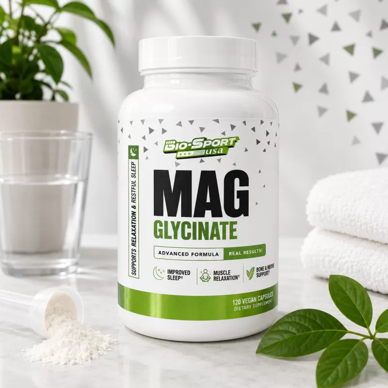 Biosport Magnesium Glycinate 120 tabletas
