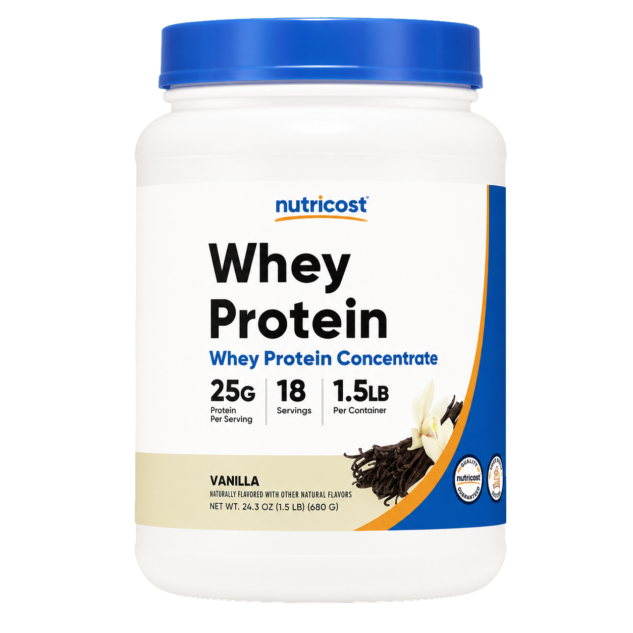Nutricost Whey Protein Concentrate 1.5 lb